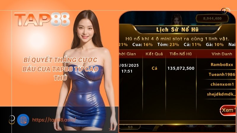 Bí quyết thắng cược Bầu cua TAP88 từ cao thủ Bí quyết thắng cược Bầu cua TAP88 từ cao thủ