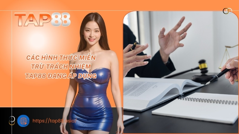 Các hình thức miễn trừ trách nhiệm TAP88 đang áp dụng Các hình thức miễn trừ trách nhiệm TAP88 đang áp dụng
