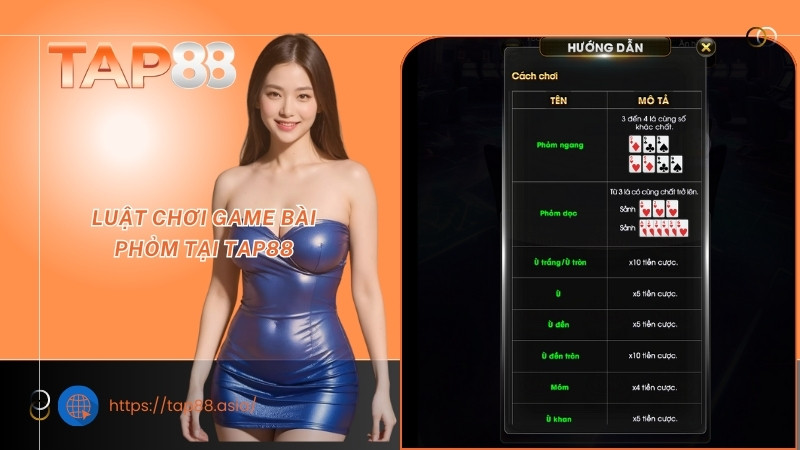 Luật chơi game bài Phỏm tại TAP88 Luật chơi game bài Phỏm tại TAP88
