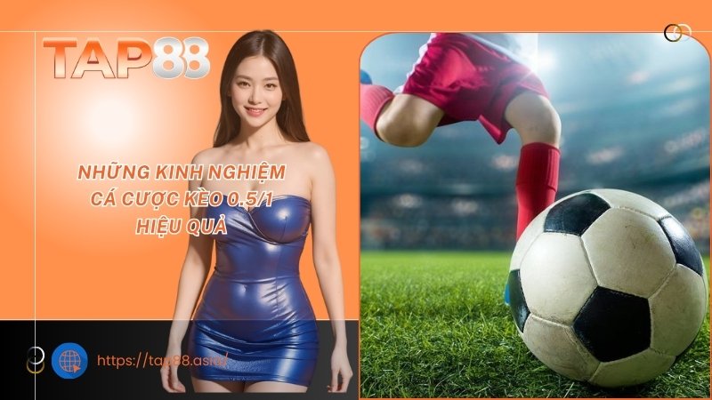 Những kinh nghiệm cá cược kèo 0.5/1 hiệu quả Những kinh nghiệm cá cược kèo 0.5/1 hiệu quả