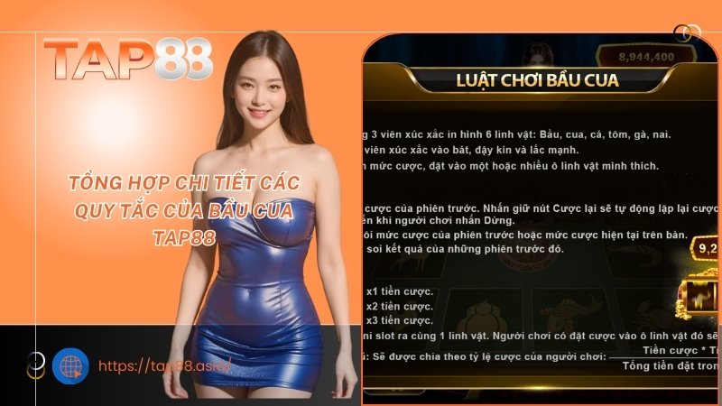 Tổng hợp chi tiết các quy tắc của Bầu cua TAP88 Tổng hợp chi tiết các quy tắc của Bầu cua TAP88